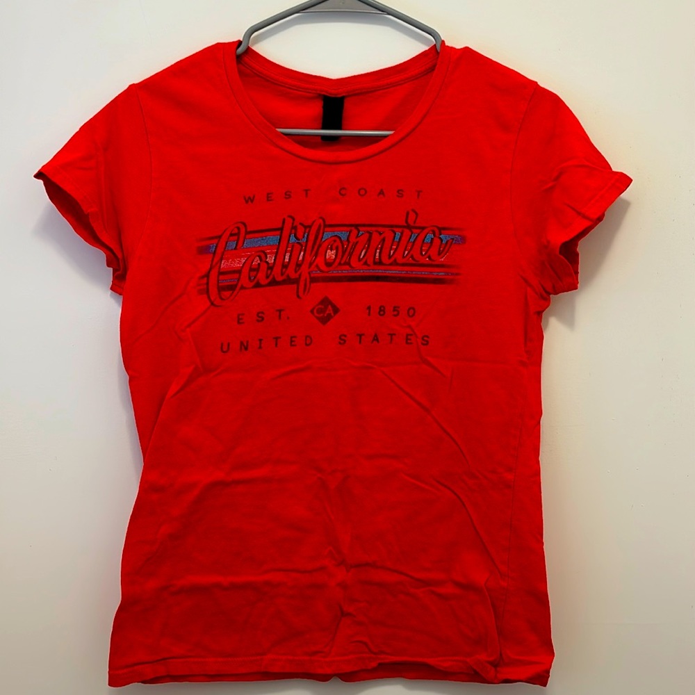 California red shirt